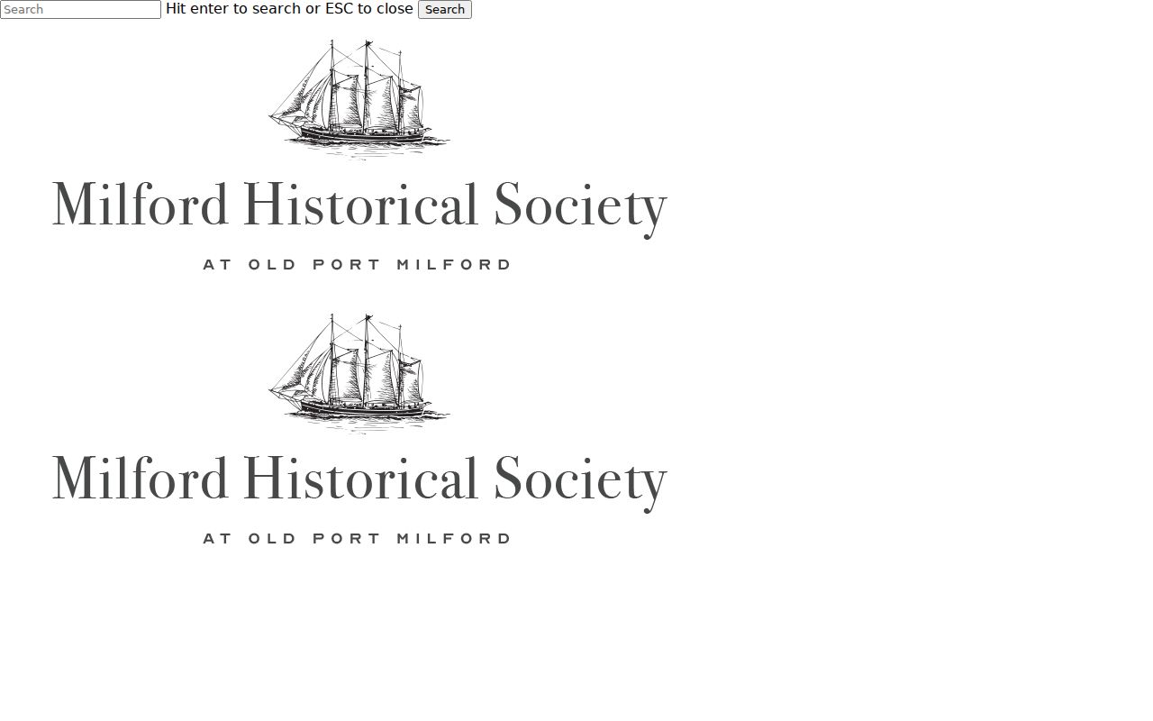 Milford previous residents Historical Society founding families